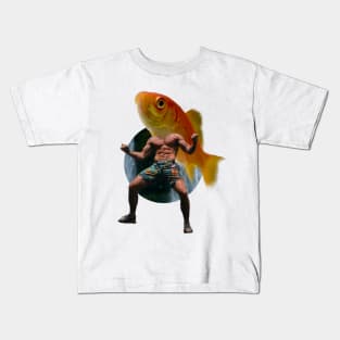 Colorful Intense Mermaid Kids T-Shirt